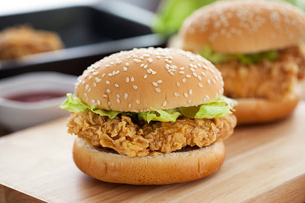 Chicken Strip Burger