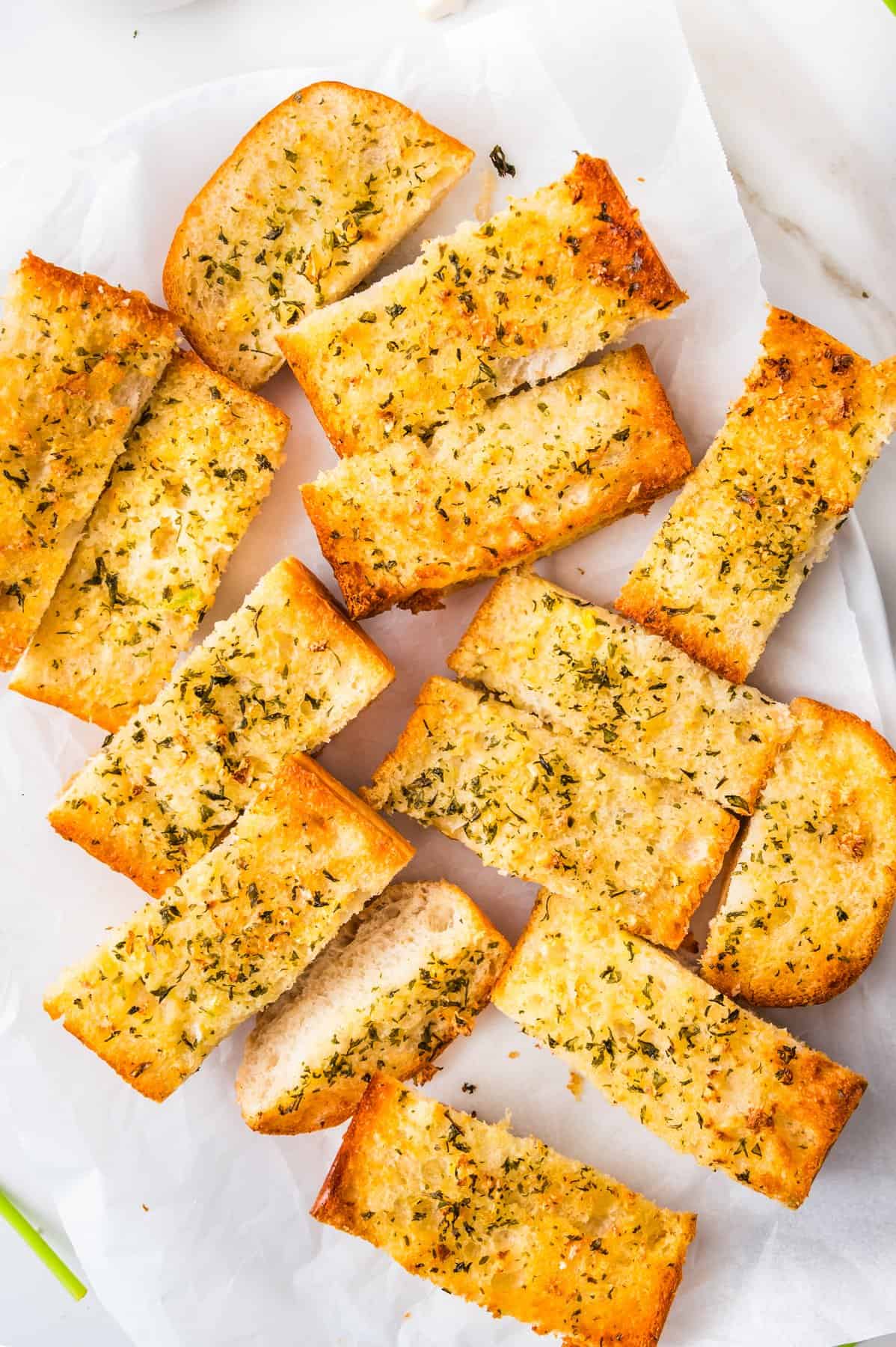 Homemade Garlic Bread (with cheese)