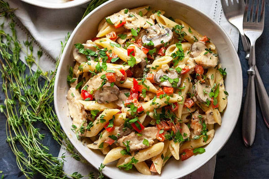Pasta Chicken Mushroom