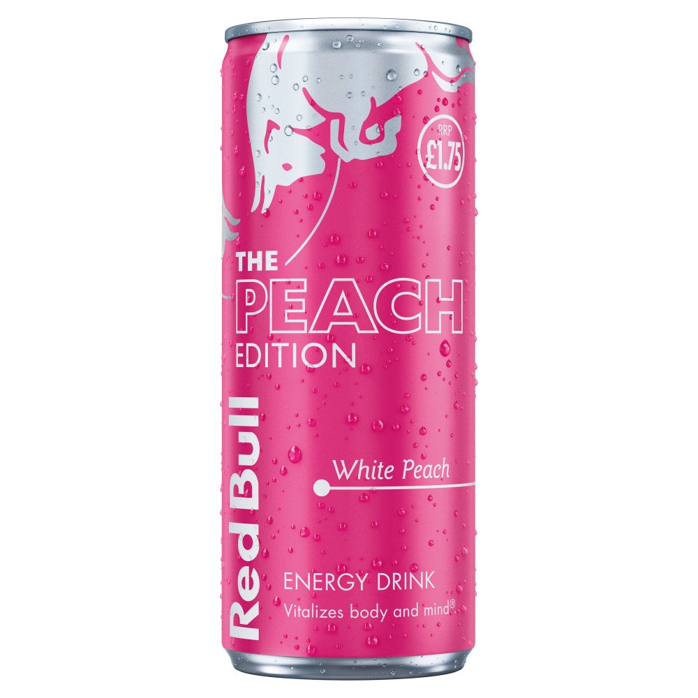 Red Bull White Peach Energy Drink (250ml)