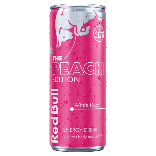 Red Bull White Peach Energy Drink (250ml)